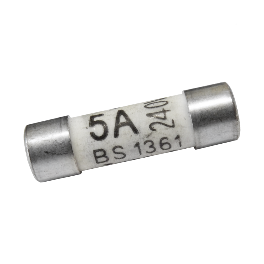 Fusibili Da 5 Amp Per Unità Di Consumo – BS1361 C55, LA5, 5A5LC – Confezione Da 2, DENCON